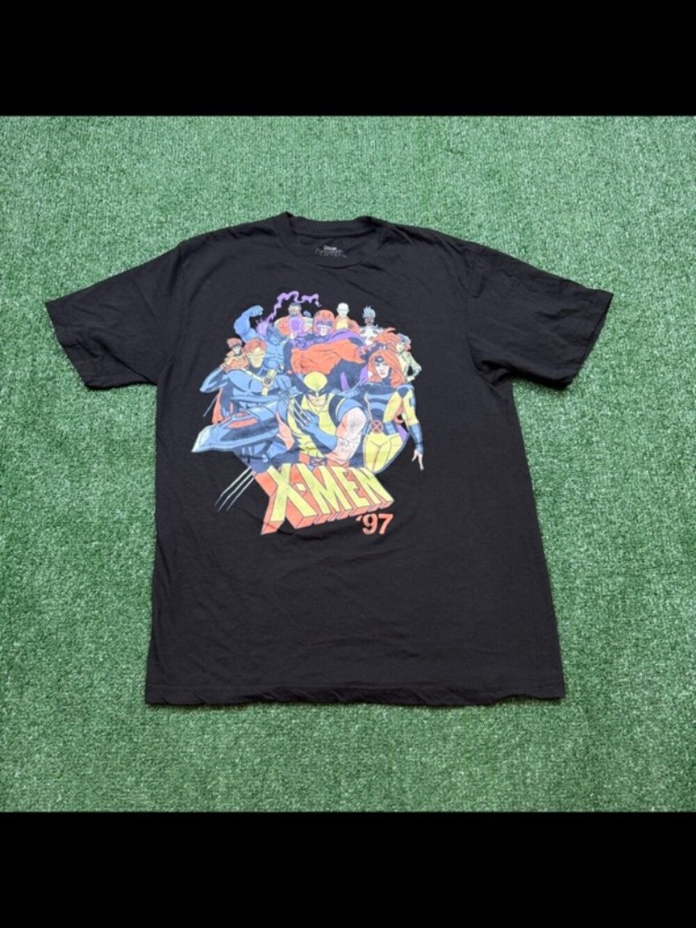 X Men 97 T Shirt Mens Size M Medium Black Short Sleeve